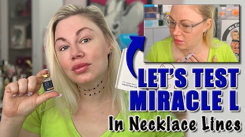 Let's Test! Building collagen in the Necklace Lines with Miracle L, AceCosm | Code Jessica10 Saves