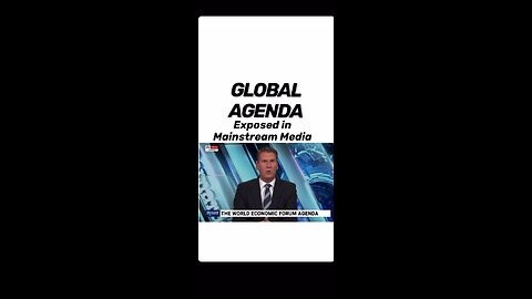 Globalist agenda of WEF