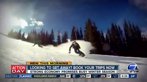 Planning a trip to the mountains this winter? Colorado AAA says book now