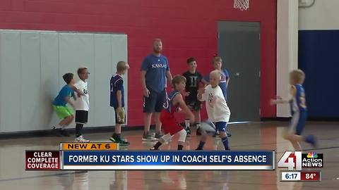 Kids learn hoop, life skills at Bill Self basketball camp