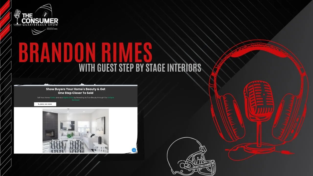 The Consumer Quarterback Show - Patrick Furlow Step By Stage Interiors