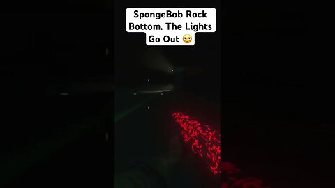 SpongeBob Rock Bottom. The Lights Go Out 😳 #callofduty #gaming #firstpersonshooter #zombiesurvival