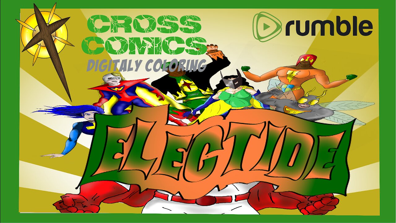 Time lapse digital colouring Electide