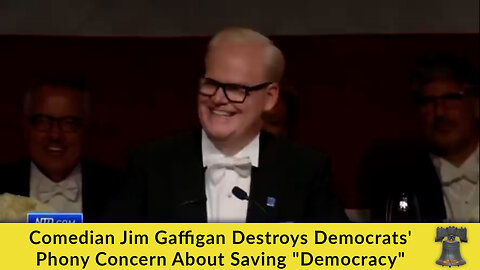 Comedian Jim Gaffigan Destroys Democrats' Phony Concern About Saving "Democracy"