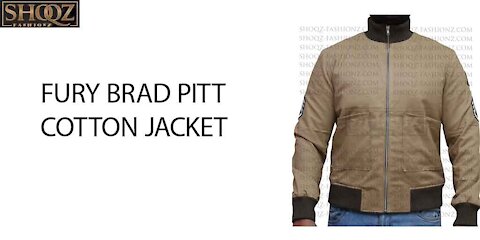 FURY | BRAD PITT | COTTON JACKET