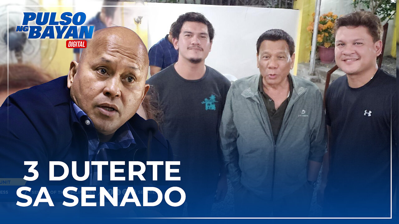 Sen. Bato sa 3 Duterte sa Senado: Hayaan ang taumbayan ang magpasya