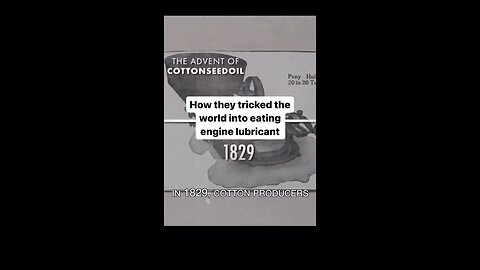 How They Tricked The World Into Eating Engine Lubricant - Song