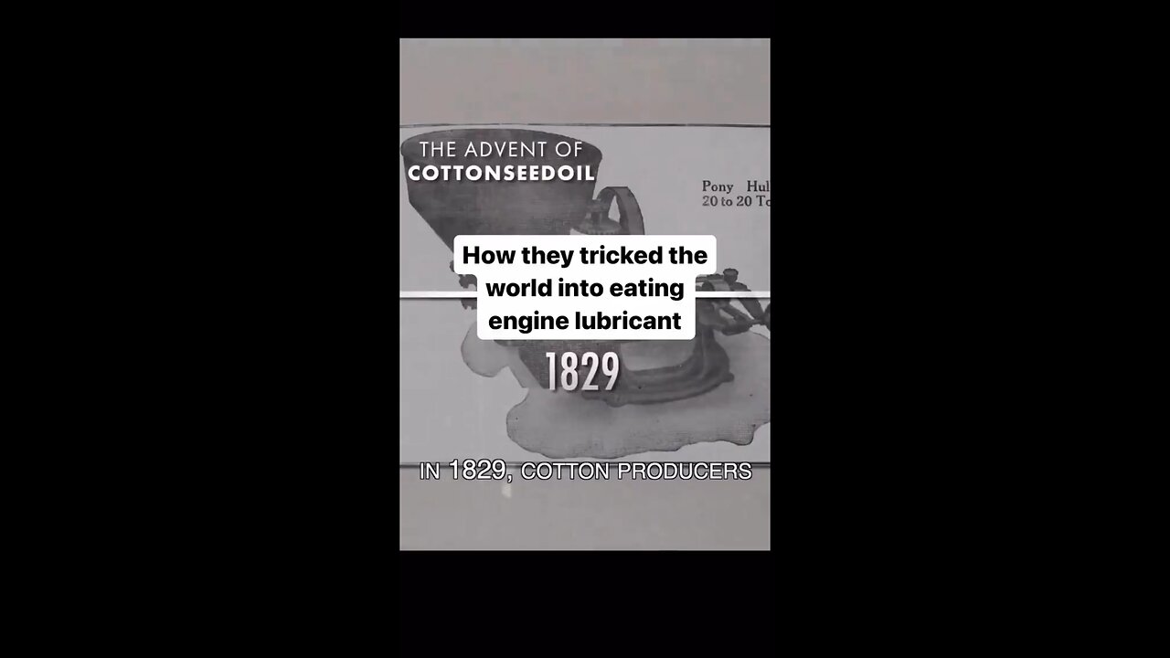 How They Tricked The World Into Eating Engine Lubricant - Song