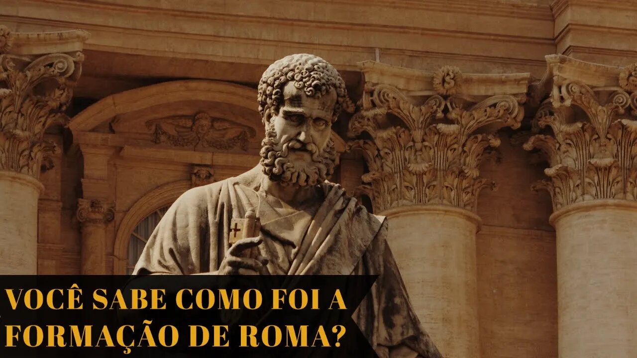 #shorts VOCÊ SABE COMO FOI A FORMAÇÃO DE ROMA?