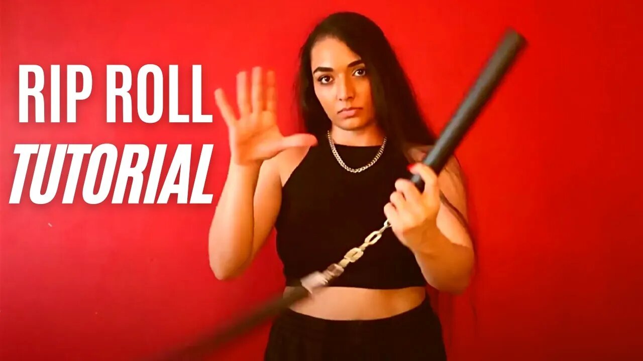 HOW TO DO A NUNCHAKU RIP ROLL TUTORIAL FOR BEGINNERS