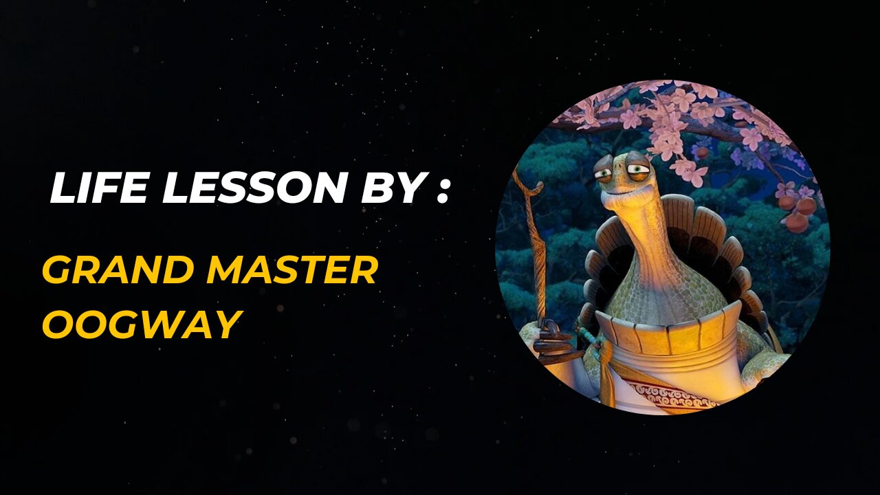 Embrace the Present: Wisdom from Grand Master Oogway