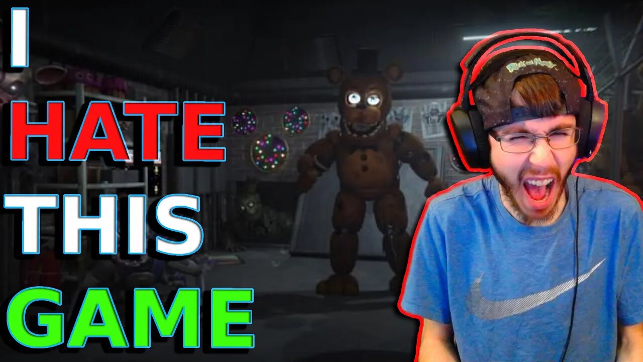 THE MOST FRUSTRATING FNAF FAN GAME EVER | The Glitched Attraction - Part 1