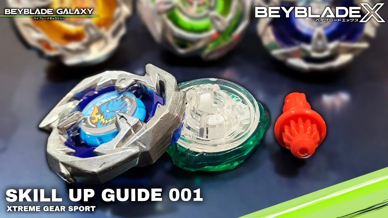 Teste do combo do SKILL UP GUIDE 001 - DRANSWORD 3-80T - Beyblade X ベイブレードX