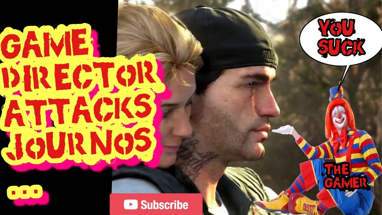 Days Gone Director Attacks Game Journalist #daysgone #gaming #gamer