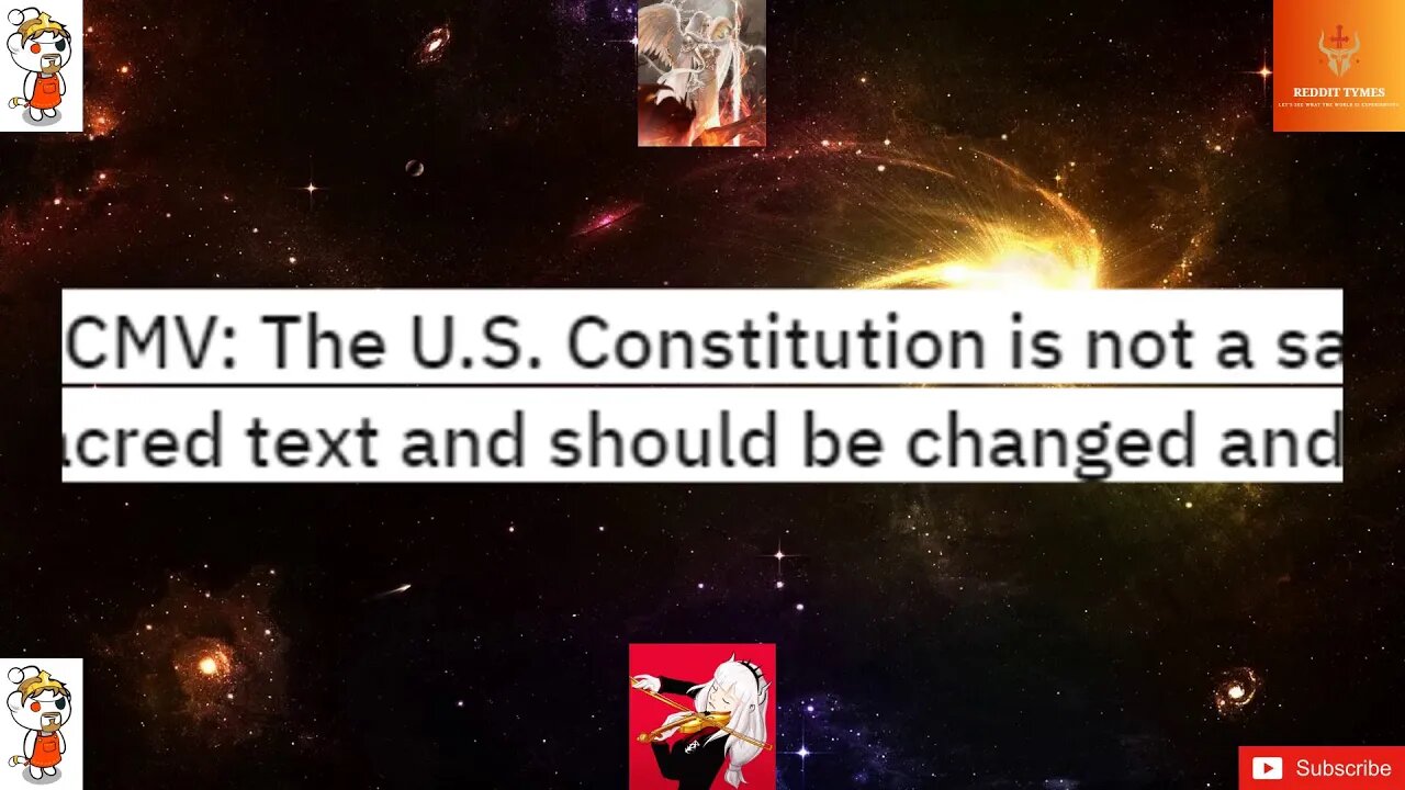 The U.S. Constitution is not a sacred text and should be changed and updated over time #america