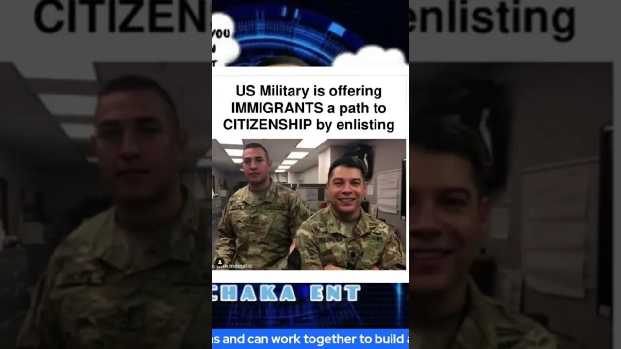 7 weeks to become a citizen by in listing in military