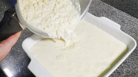 EASY DESSERT RECIPE with corn, coconut and condensed milk! You won't believe it's delicious