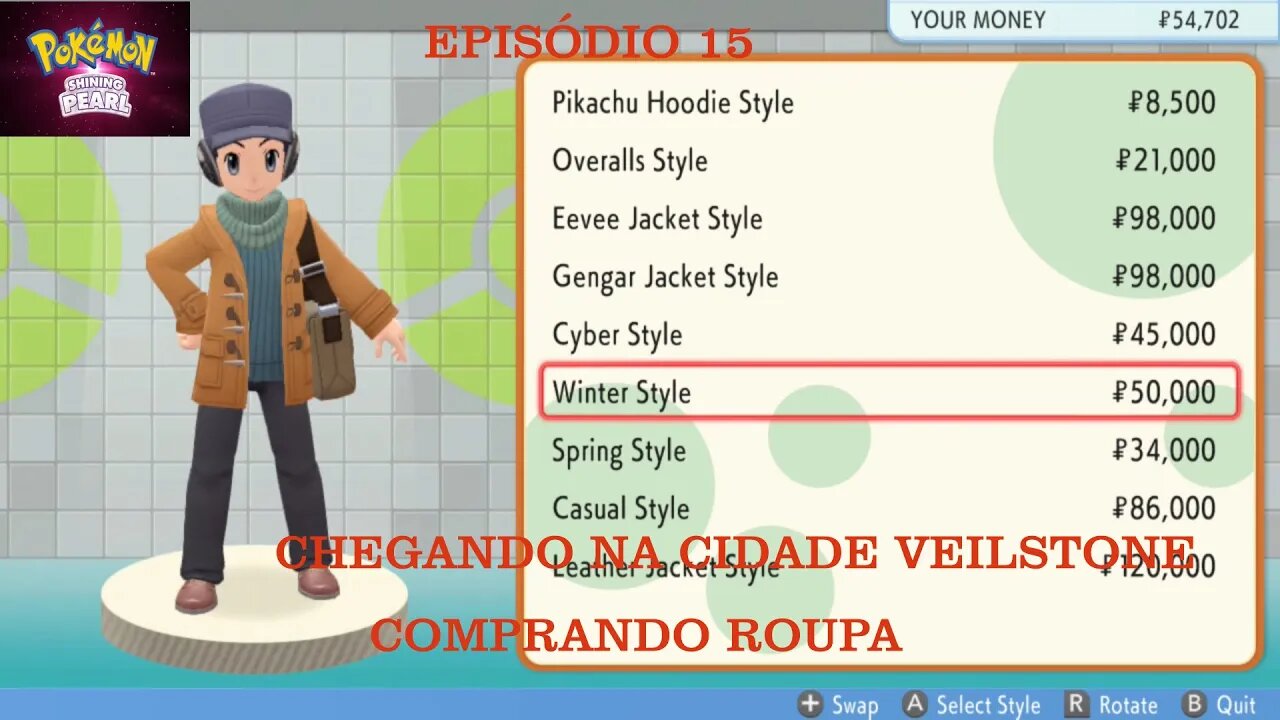 POKEMON SHINING PEARL EP 15 VEILSTONE