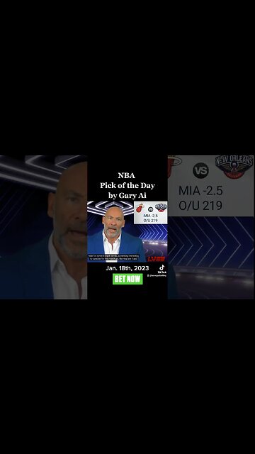 #Heat vs #Pelicans #nbapicks #predictions by Gary #ai #sportsbettingtips #shorts #youtubeshorts