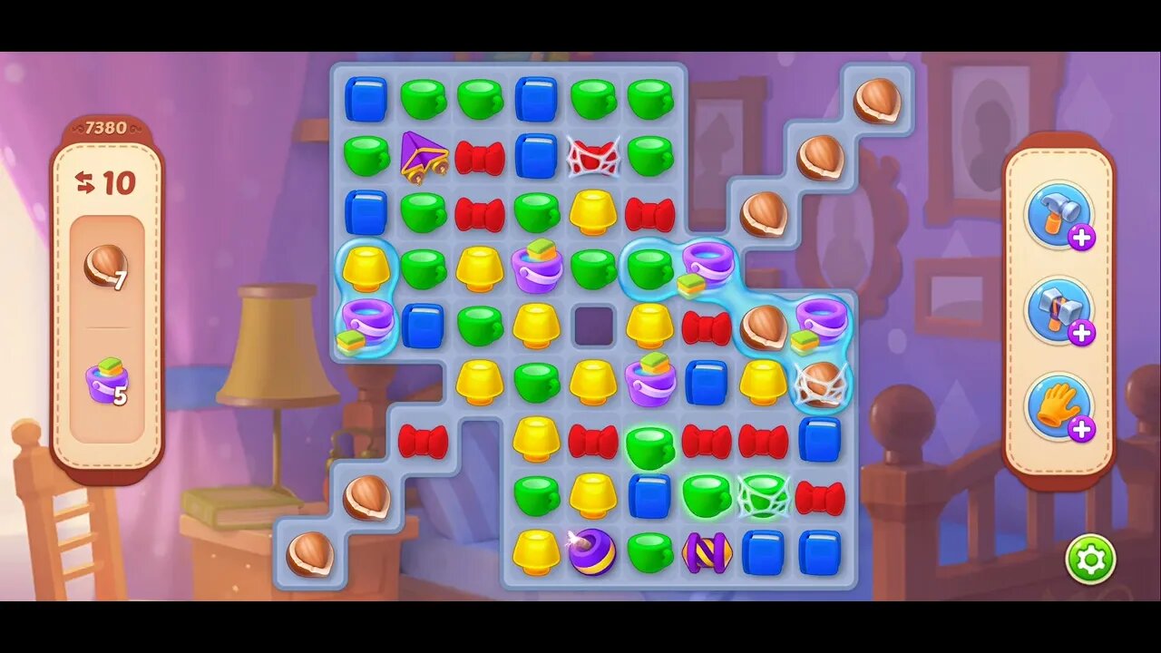 Playrix Homescapes Gameplay Walkthrough Level 7380