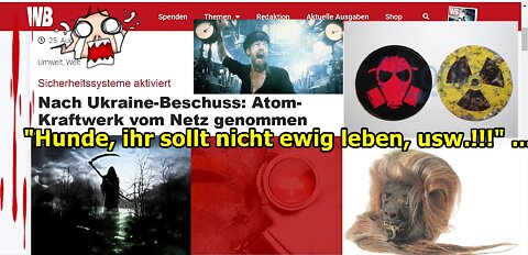 „Hunde, ihr sollt nicht ewig leben (ist okay), sondern saumäßig krepieren (nicht okay), usw.!!!“ ...