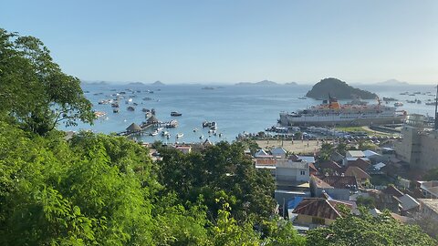 Labuan Bajo uphill view