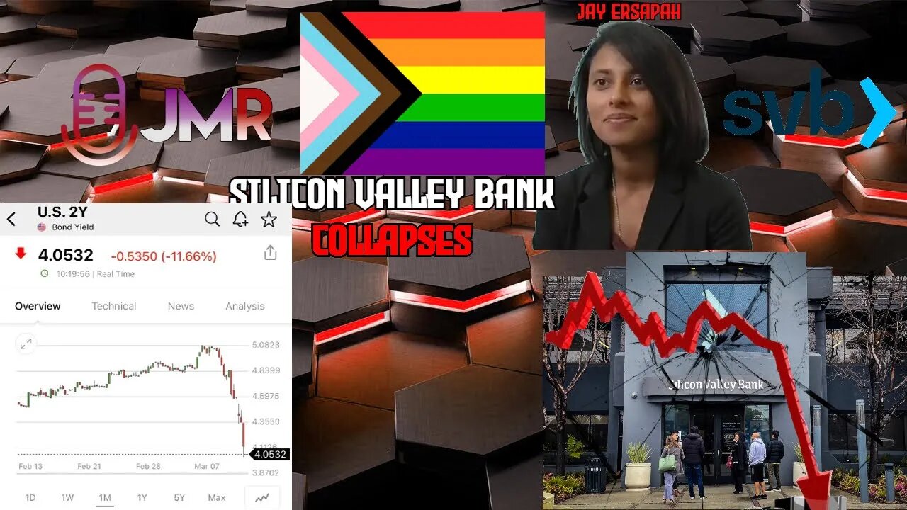 SVB COLLAPSES & a 2nd bank COLLAPSE, MASSIVE trading halts, total SYSTEM COLLAPSE, woke KILLS bank