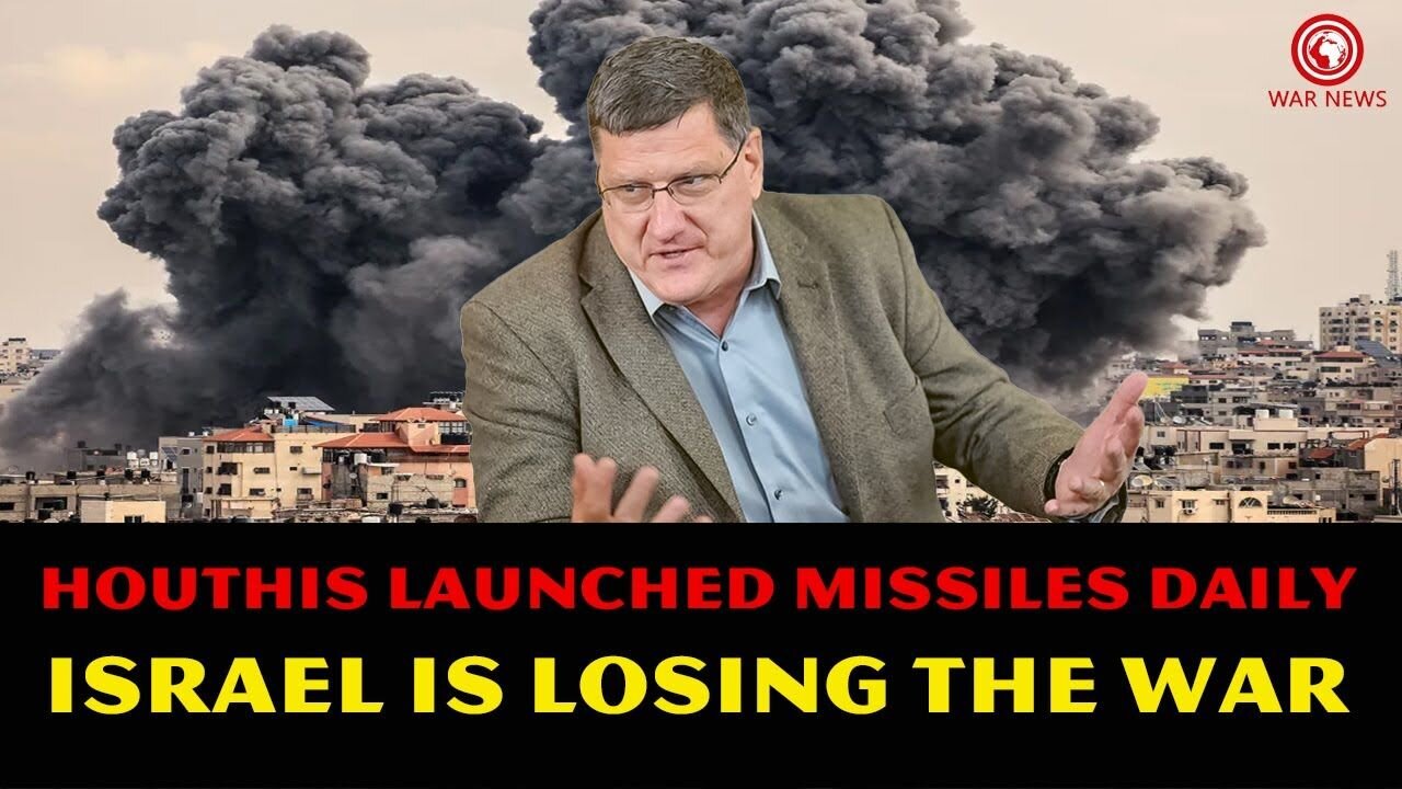 Scott Ritter: Houthis Launched Missiles, FORCING US Military Cargo Ship To TURN BACK, Israel LOSING