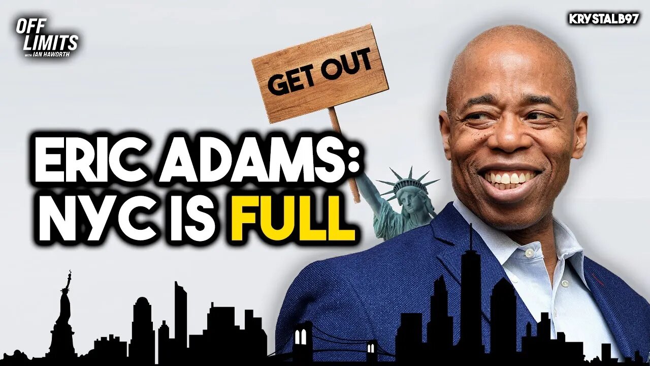 Eric Adams Reacts To Migrant Crisis: New York City Is FULL