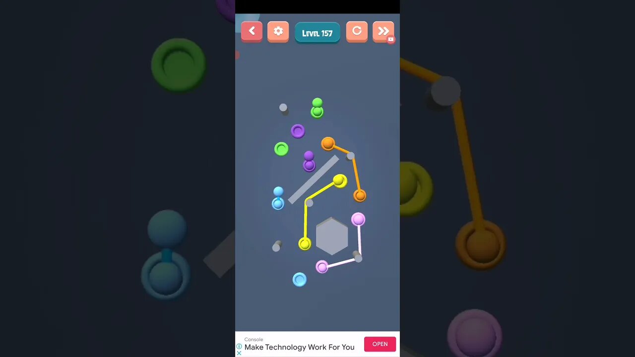 Color Rope Puzzle - Level 157