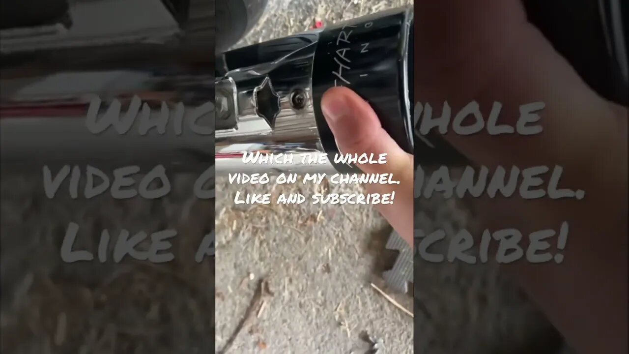 Baffle removal. Like and subscribe!#shorts #harleydavidson #exhust #loud