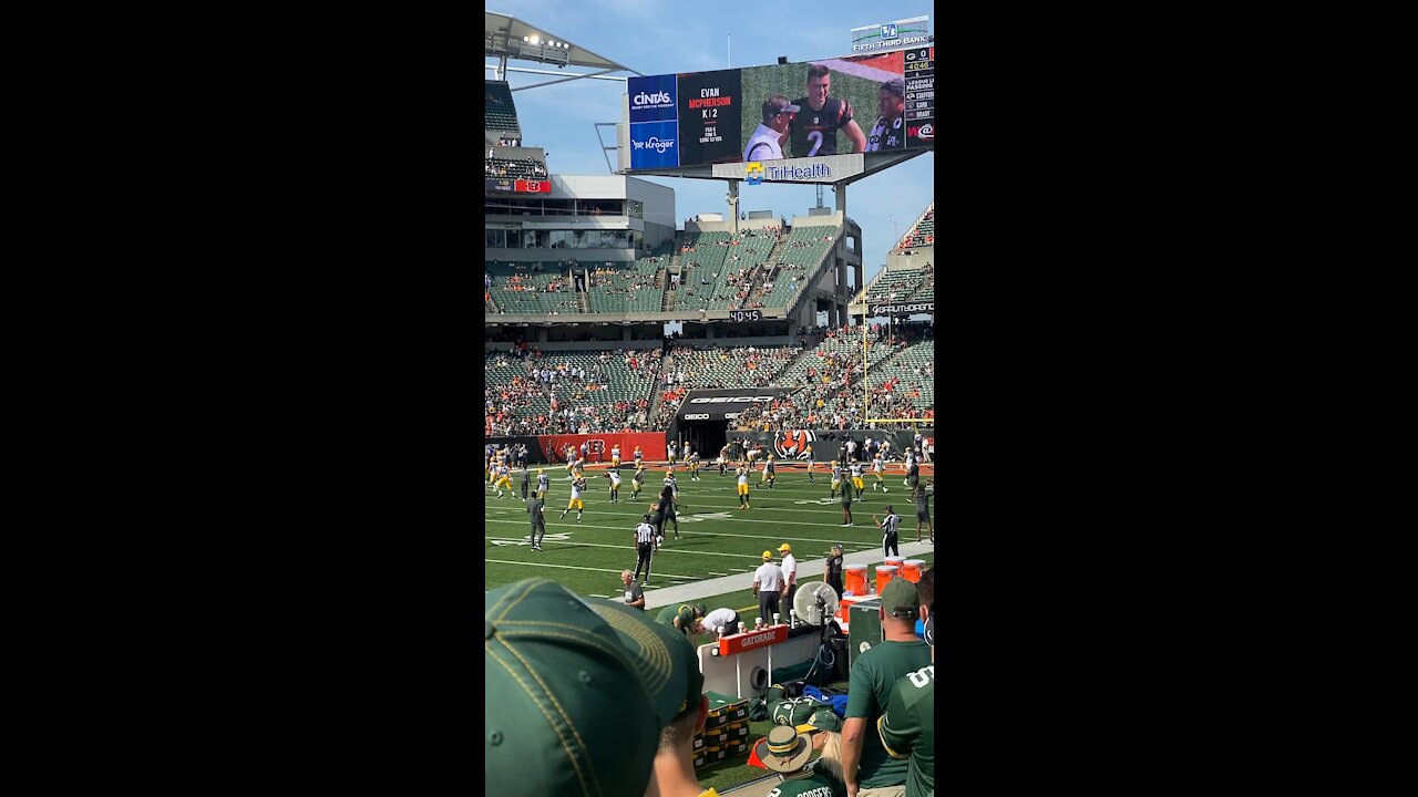 Here come the packers