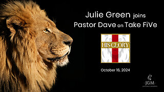 REBROADCAST: 10.16.24 Julie Green joins Pastor Dave on Take FiVe