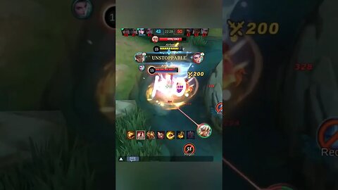 chou freestyle suprise #mlbb #shorts #mlbbshorts #choufreestyle #chougameplay
