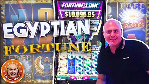 🔺 EGYPTIAN FORTUNE DOUBLE JACKPOTS! 🔺 Fortune Link Pays Out Big in Las Vegas!