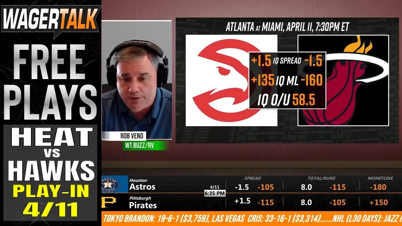 Heat vs Hawks Prediction, Picks and Betting Odds | NBA Play-In Betting Advice | April 11