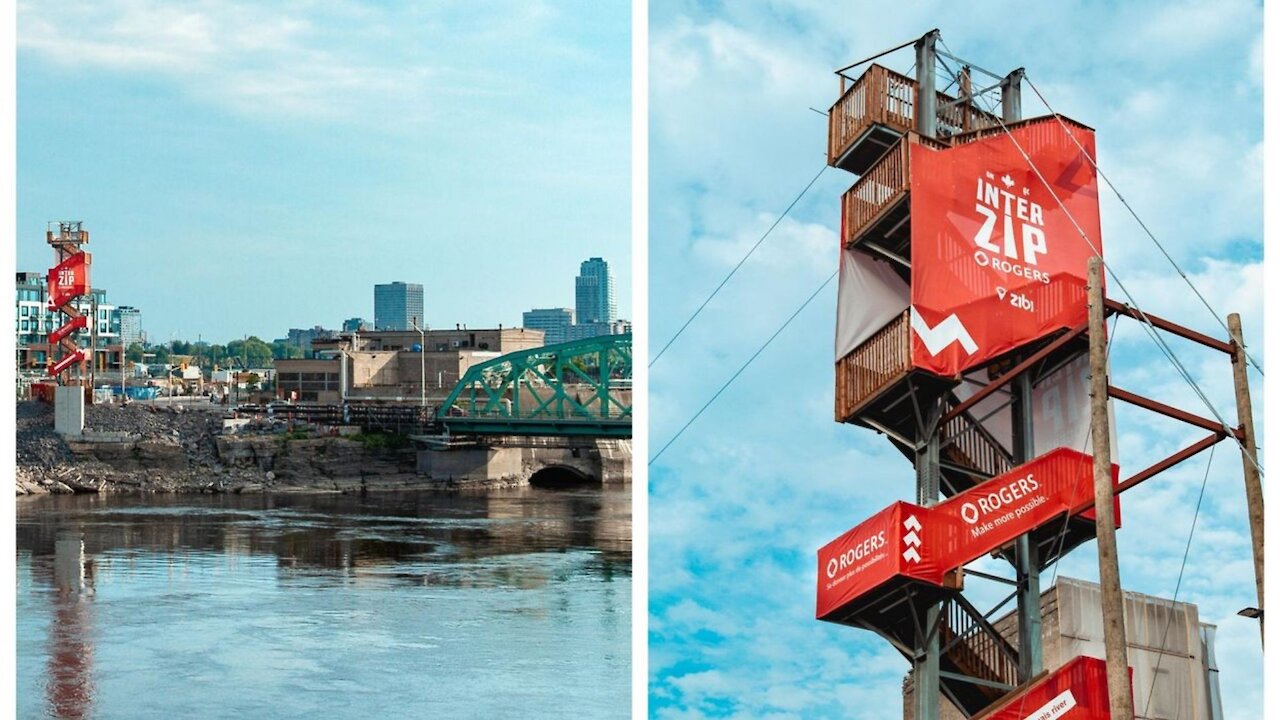 You Can Now Zipline From Ottawa To Gatineau & You’ll Fly High Above The Water