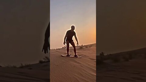 Tate caught desert surfing