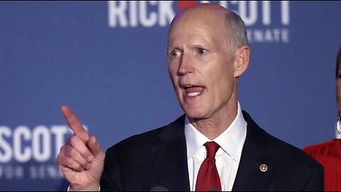 Sen. Rick Scott. Senate Leadership Needs 'Deal Guy'