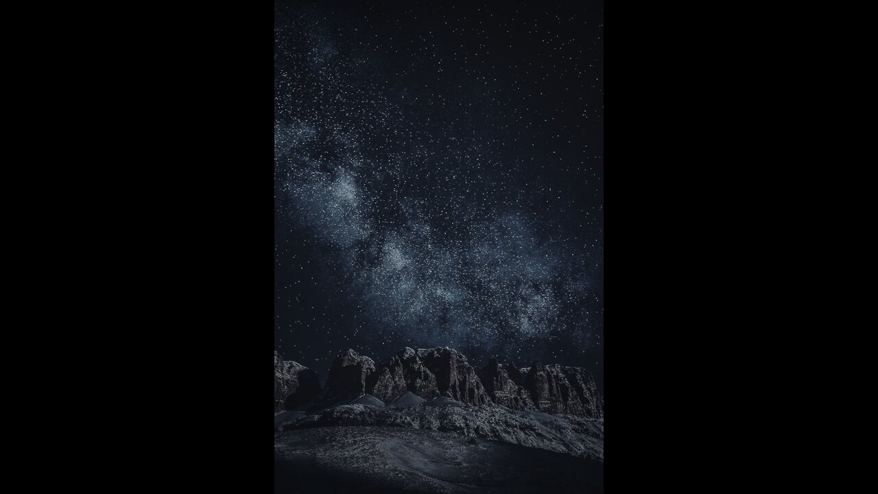 Starry Night // Relaxing Night video // Landscapes to Relax and Dream pleasantly