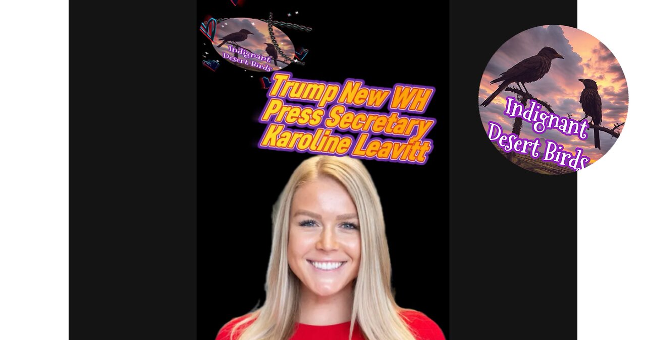 Trump announces Karoline Leavitt as White House Press Secretary!