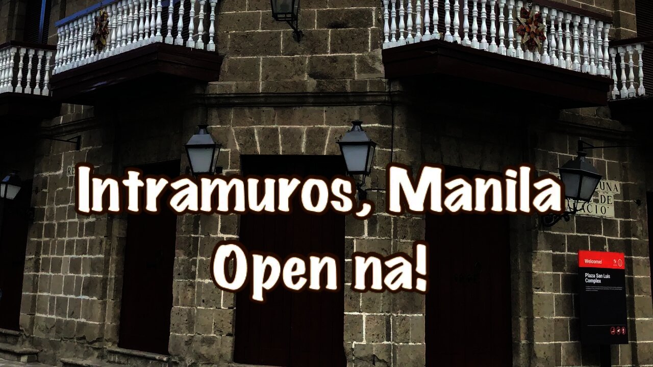 Just Another Day in Intramuros | Quick Tour | Marikit Menoza