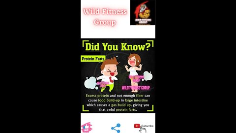 🔥Did you know about proteins farts🔥#fitness🔥#wildfitnessgroup🔥#shorts🔥