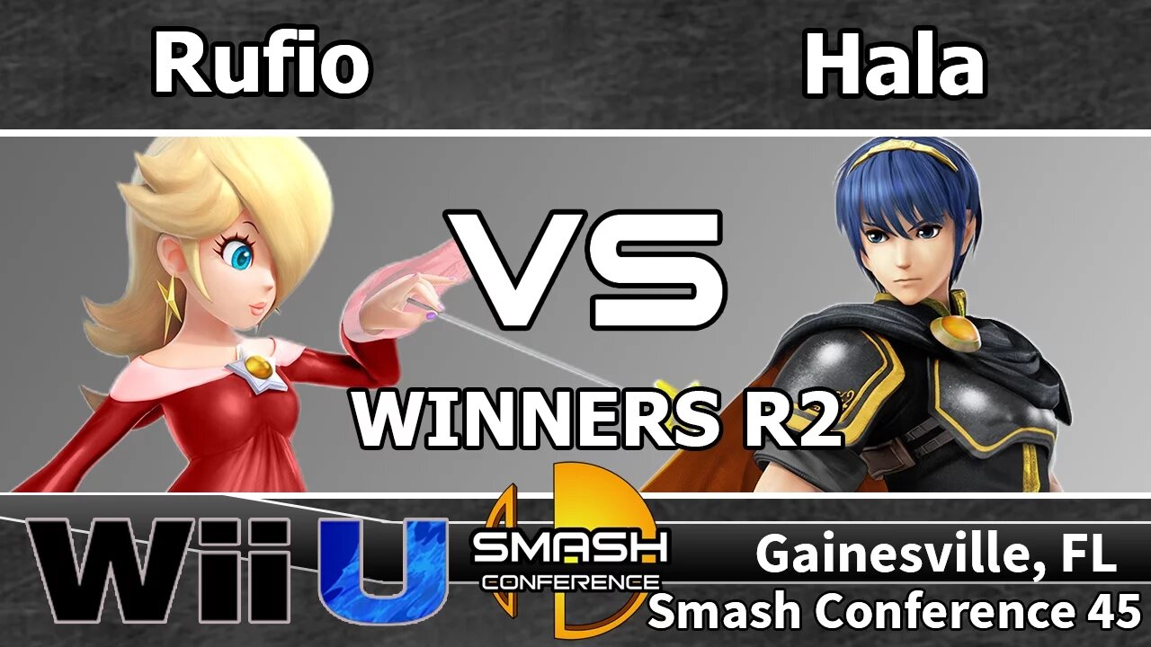 Rufio (Rosalina) vs. Hala (Marth) - SSB4 Winners R2 - SC45