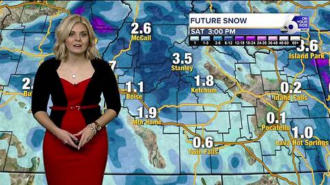 Light rain and snow possible overnight Thursday into Friday