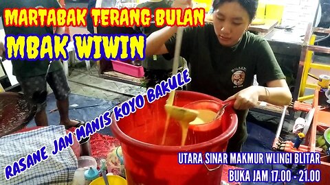 MARTABAK TERANG BULAN TERLEGIT TERNIKMAT TER.. TER.. TER.. DI WLINGI BLITAR