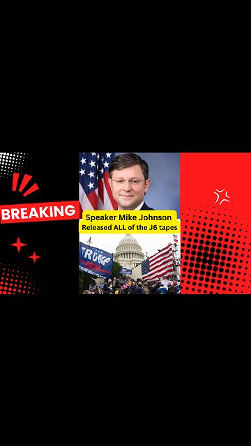 House Speaker Mike Johnson just released ALL of the J6 tapes #shorts