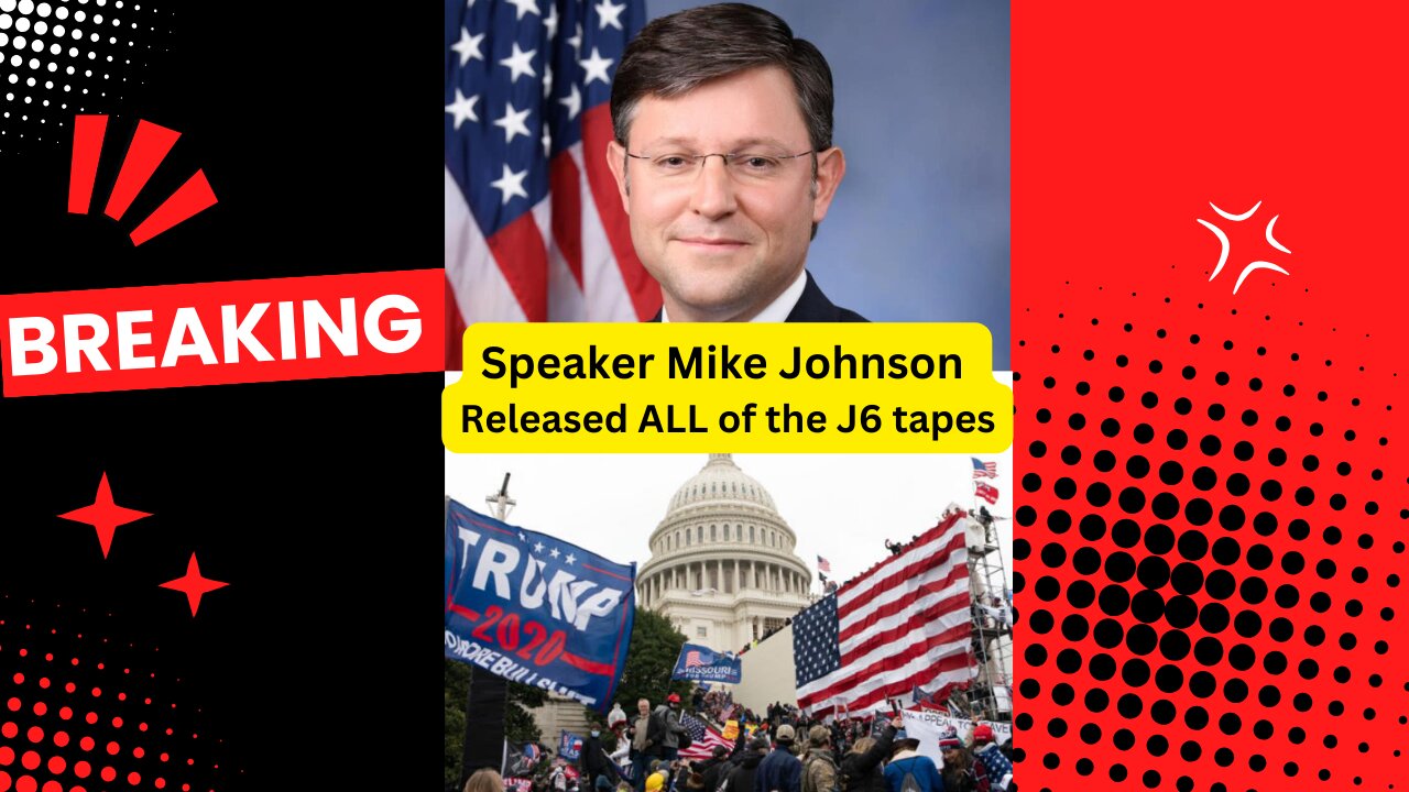 House Speaker Mike Johnson just released ALL of the J6 tapes #shorts