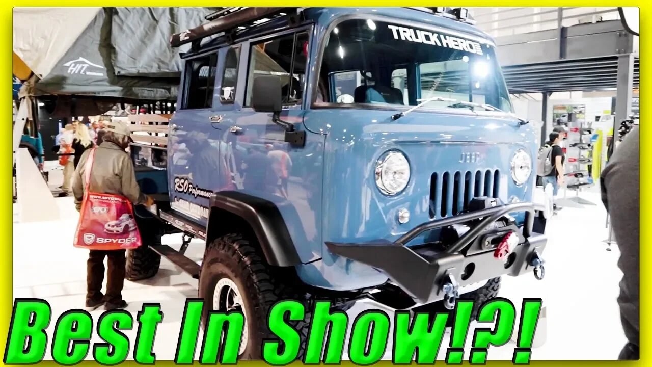 Best SEMA 2019 Jeep Build // M677 Forward Control // Truck Hero