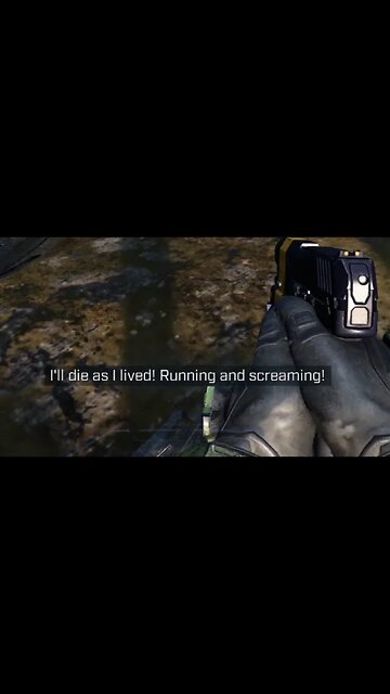 Halo Infinite "I'll Die As I Lived! Running And Screaming!" #Shorts